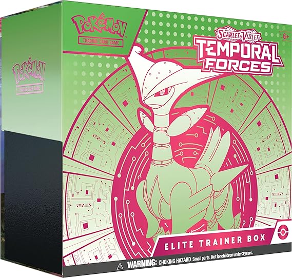 Scarlet & Violet Temporal Forces Elite Trainer Box  Walking Wake